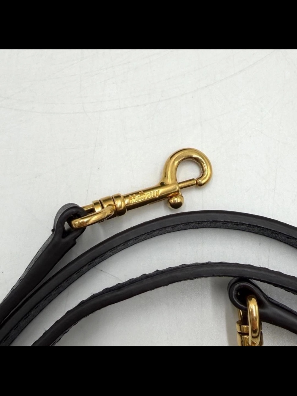 Mulberry Navy Leather Satchel with Green Snake-Print Flap & Raspberry Handle - Picture 12 of 16